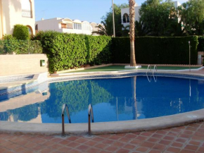 2 bedrooms appartement at Mazarron 400 m away from the beach with sea view shared pool and furnished terrace